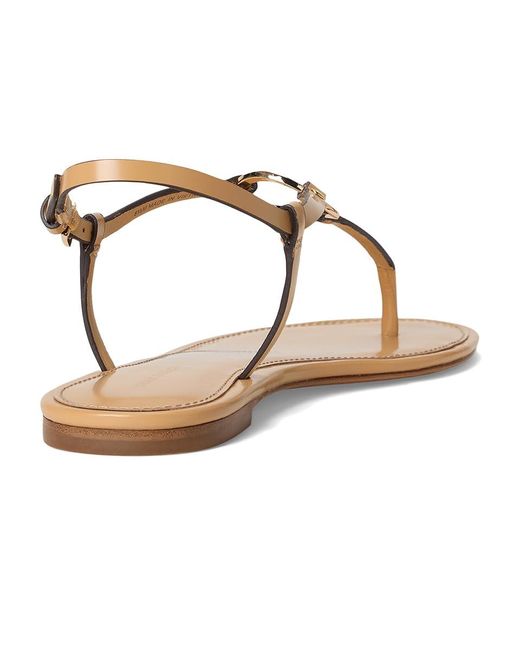 Tory Burch Black Ring Sandal Shoes, Leather