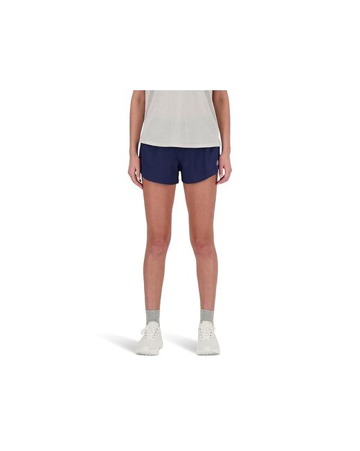 New Balance Black Rc Short 3 Shorts, Polyester/Spandex
