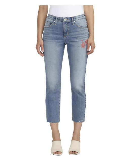 Jag Jeans Blue Ruby Straight Crop
