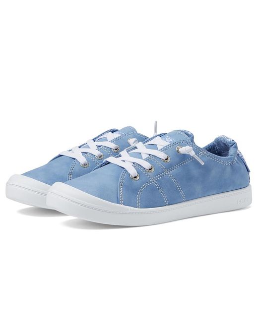 Roxy Blue Bayshore Plus Lx Slip On Shoes, Leather