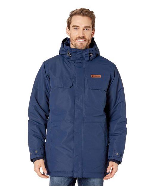 Columbia Blue Rugged Path Parka for men