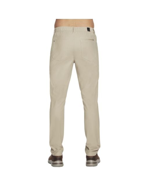 Skechers Natural The Go Walk Premium Five-pocket Pants for men