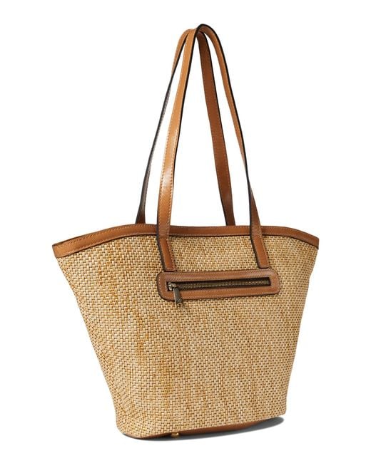 Patricia Nash Natural Marconia Tote With Scarf