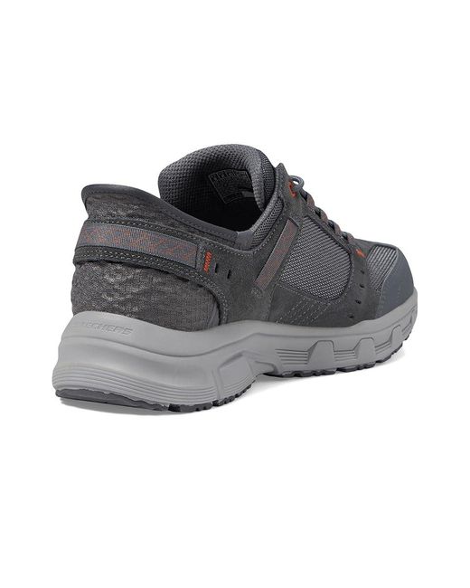 Skechers Gray Oak Canyon Consistent Winne Hands Free Slip-In () Shoes for men
