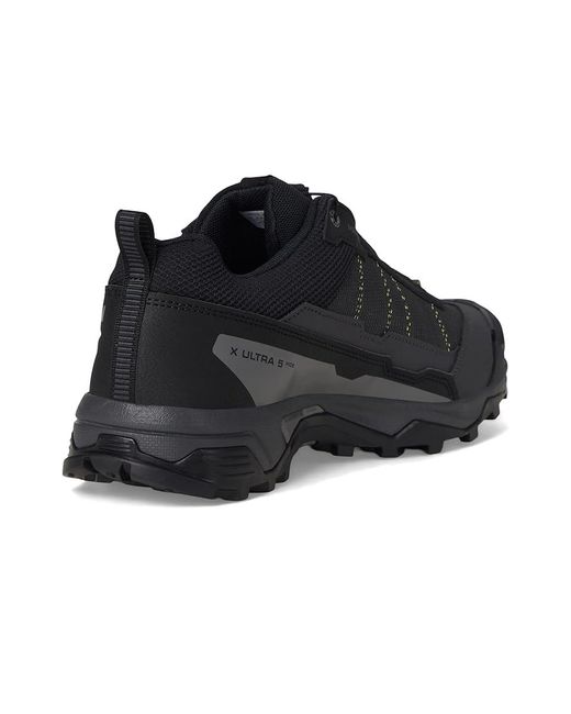Salomon Black X Ultra 5 Wide Gtx(R) Running Shoes/Asphalt/Castlerock 12.5 D for men