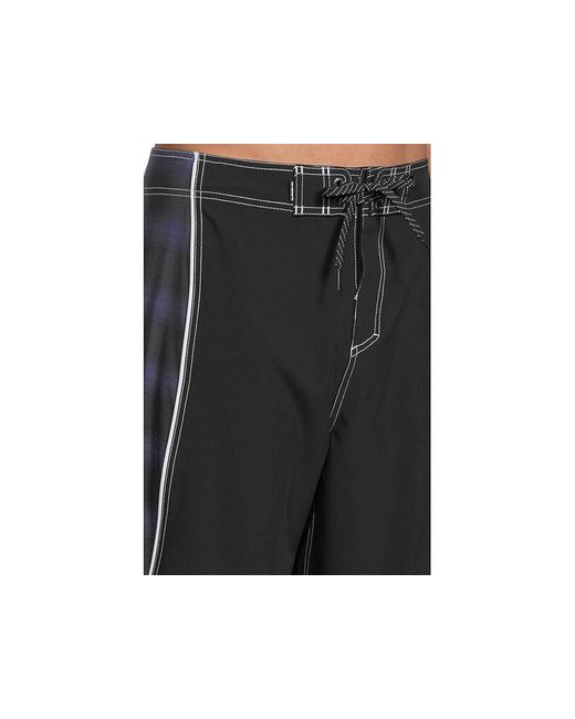 Quiksilver Black Surfsilk Sway Flight 21 Boardshort Swimwear, Cotton/Polyester for men