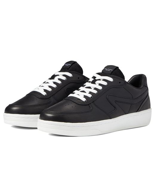 Rag Bone Retro Court Sneaker in Black Lyst Rag Bone Retro Court Sneaker in Black Lyst