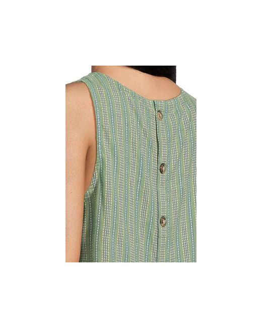 Toad&Co Black Taj Hemp Button Back Tank Top Clothing, Elastane/Lyocell/Tencel