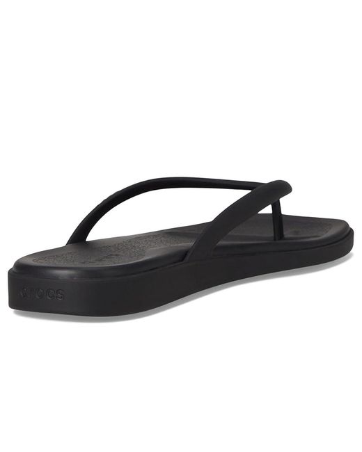 CROCSTM Black Miami Flip Flops, Flat Sandals For Sandals, Synthetic