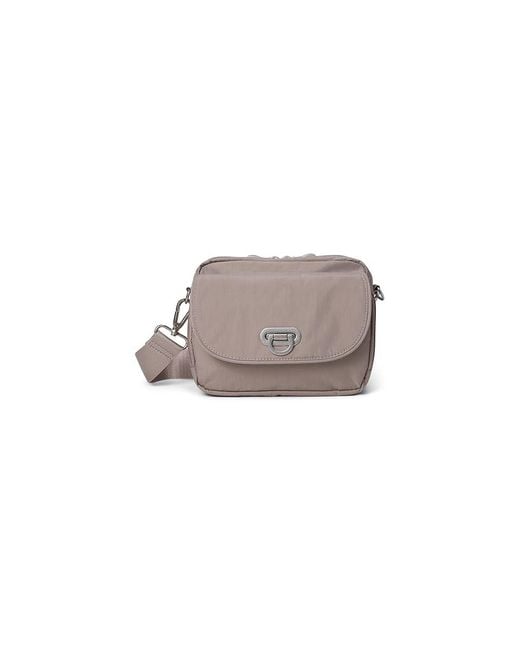 Baggallini Multicolor Coastal Flip Lock Camera Bag Crossbody Cross Body Handbags
