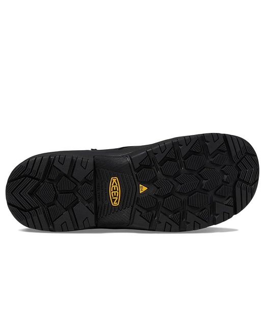 Keen Black Evanston 6 Composite Toe Waterproof (/) Work Boots for men