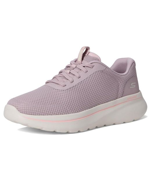 Skechers Purple Go Walk Arch Fit N-Joy Amira Walking Shoes 8.5 B