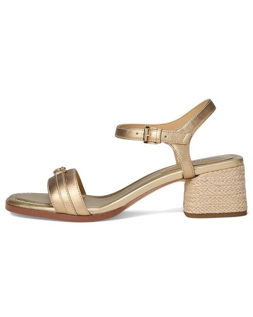 MICHAEL Michael Kors Metallic Dy Mid Sandal Heeled