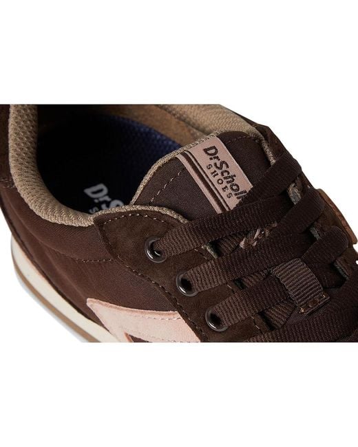 Dr. Scholls Brown Comeback Lace-Up Shoes Shoes, Leather/Synthetic