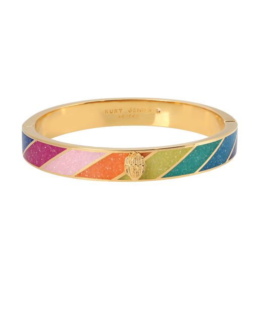 Kurt Geiger Signature Rainbow Bangle Bracelet | Lyst