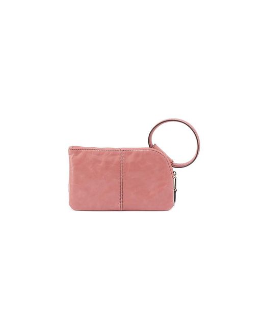 Hobo International Black Sable Wristlet Wallet, Leather