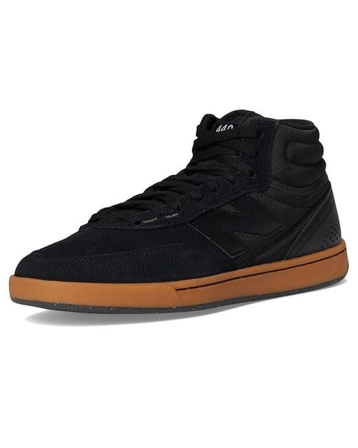 New Balance Black 440 High V2 Shoes 5 D for men