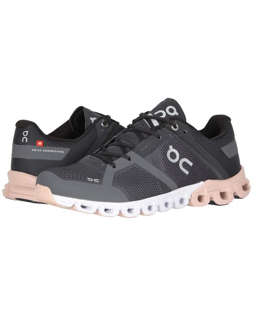 on cloudflow women's black white