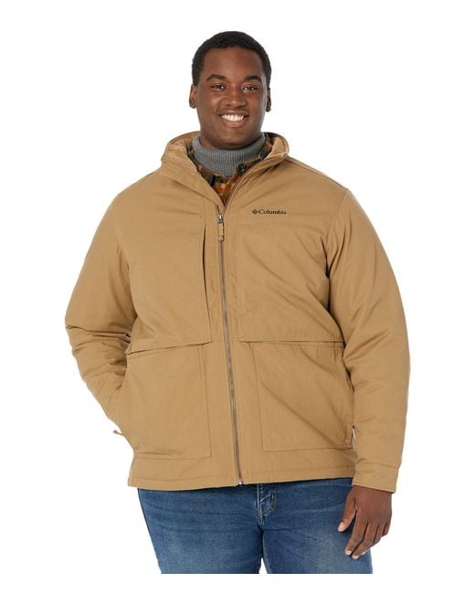 Columbia Big Tall Loma Vista Ii Jacket in Brown for Men | Lyst