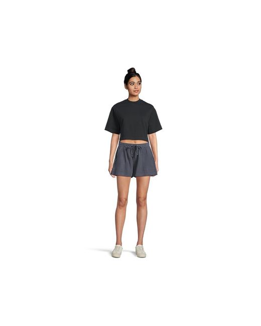 AllSaints Black Lottie T-Shirts Clothing, Cotton