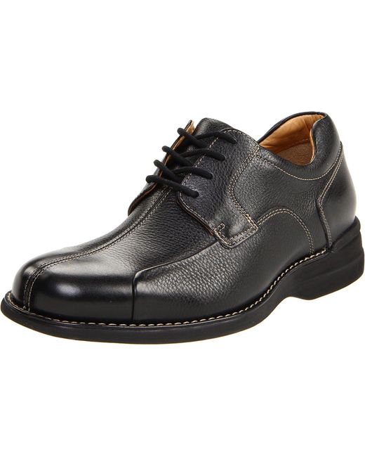 johnston & murphy men's comfort shuler bike toe oxford