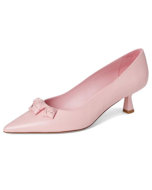 Stuart Weitzman Pink Stuart Rosie 50 High Heels, Leather