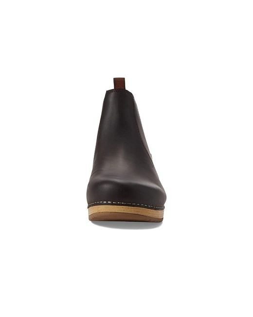 Dansko Black Becka ( Oiled Pull Up) Shoes