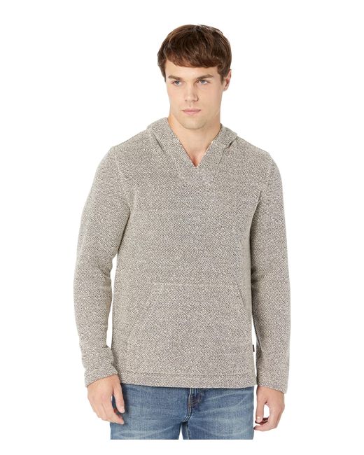 Faherty Cotton Baja Beach Hoodie in Brown (Gray) for Men | Lyst