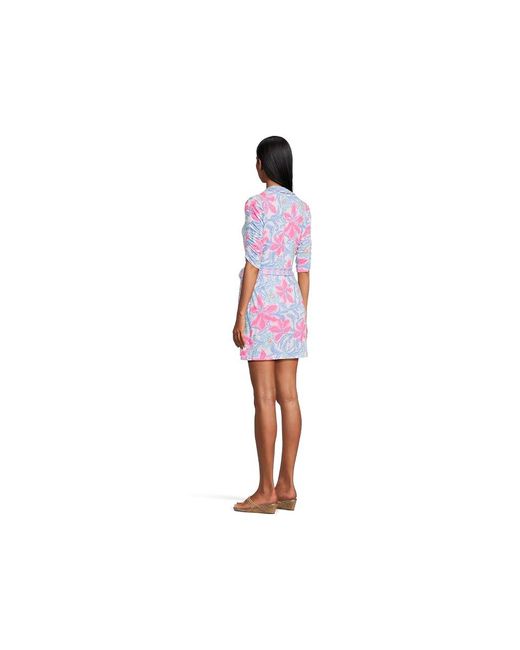 Lilly Pulitzer Black Ibby Skirted Rompers Jumpsuit & Rompers One Piece, Rayon/Spandex