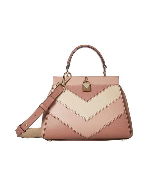 Lyst Michael Kors Gramercy Frame Small Top Handle Satchel Michael Kors Multicolor Gramercy Frame Small Top Handle Satchel Light Cream Multi
