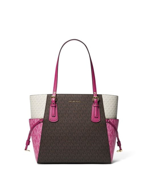 Michael michael kors voyager hotsell east west leather tote