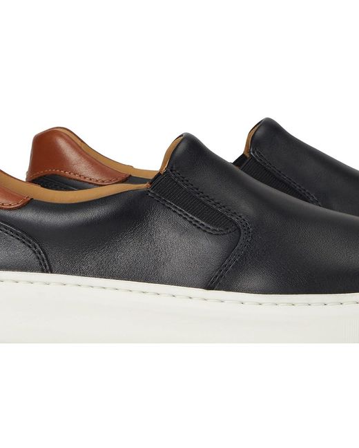 Johnston & Murphy Black Anders Slip-On Lace-Up Boots 11.5 M (D) Leather for men