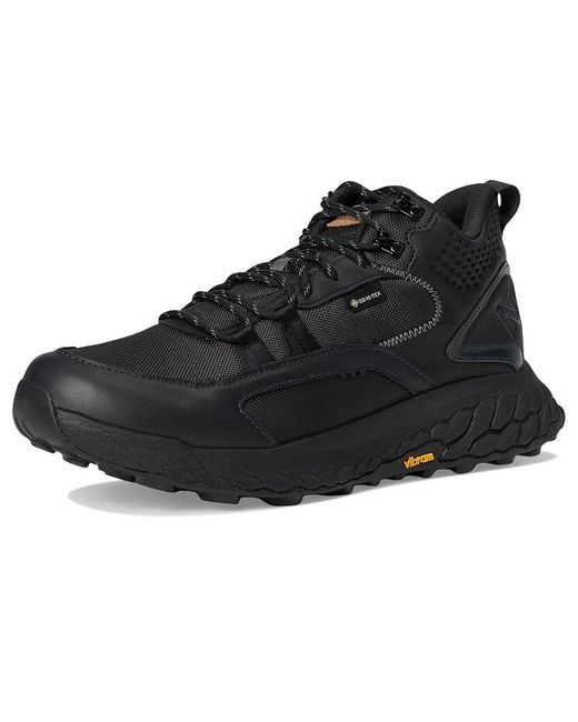 New Balance Black Fresh Foam X Hierro Mid V1 Running Shoes/Castlerock/Phantom 8.5 D for men