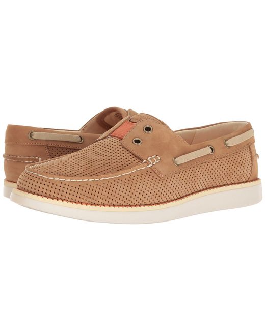 Tommy Bahama Brown Relaxology Mahlue Boat Shoe for men