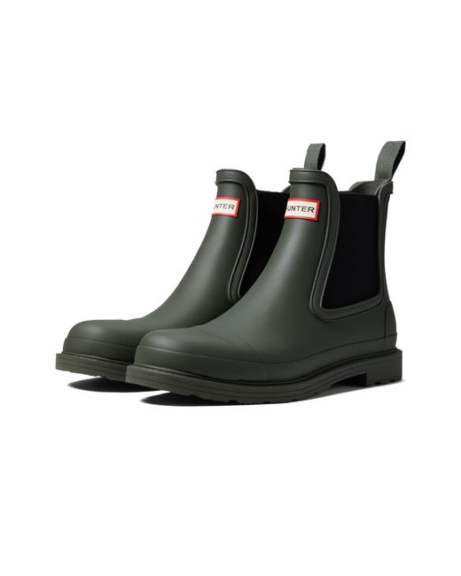 hunter men's commando chelsea boots