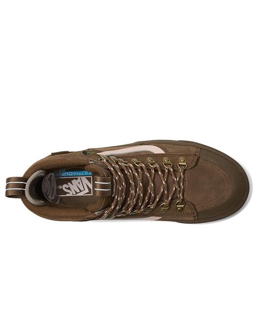 Vans Brown Fu Mte Sk8-Hi(R) Dr Snow Shoes 8.5 B