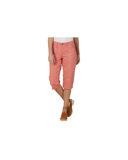 Lee Jeans Cotton Flextogo Relaxed Fit Utility Skimmers Midrise in