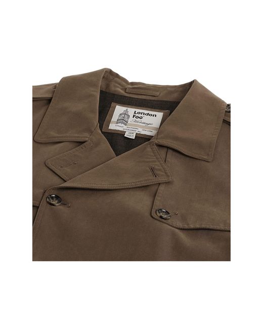Micro Twill Light Lined Trench Coat 