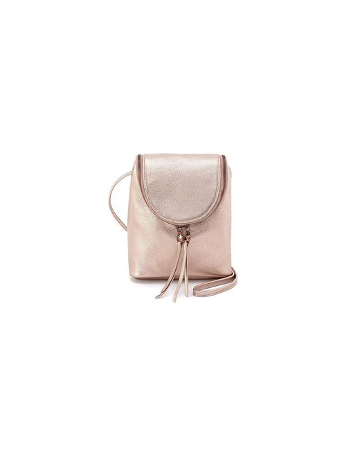 Hobo International Black Fern ( Metallic) Cross Body Handbags