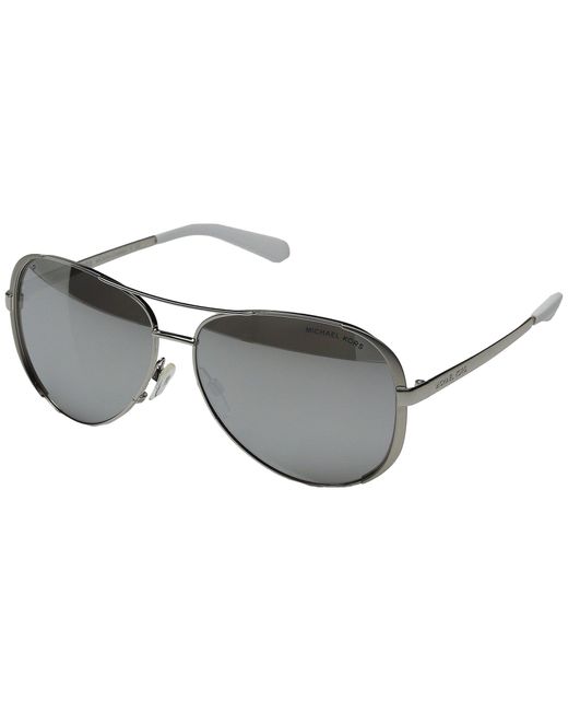 Michael Kors Metallic Chelsea Polarized Aviator Sunglasses