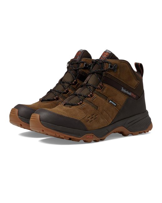 Timberland Brown Switchback Lt 6 Inch Soft Toe Waterproof Industrial Work Hiker Boots for men
