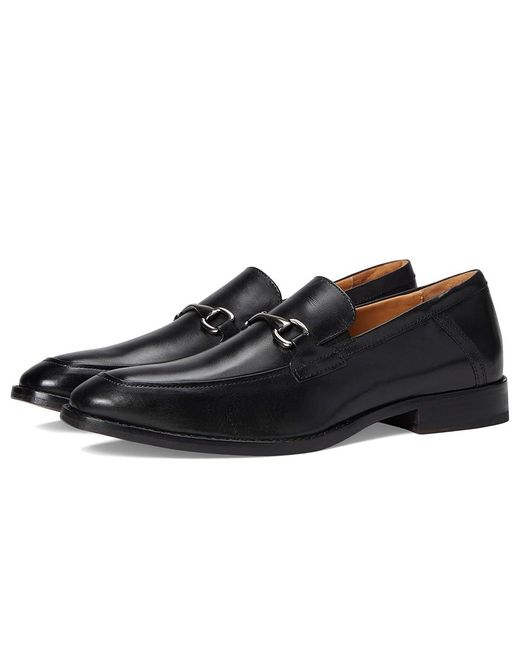 Johnston & Murphy Black Richland Bit Lace Up Wing Tip Shoes 11 M (D) Leather for men