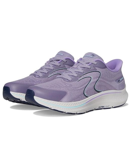 Skechers Purple Go Run Consistent 2.0 Lockhart Hands Free Slip-Ins Shoes 7.5 B