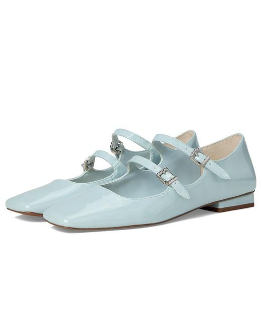 Franco Sarto Women's Tesoro Square Toe Mary Jane Flat