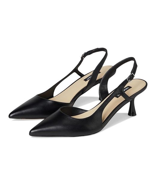 Nine West Black Renela Shoes, Synthetic