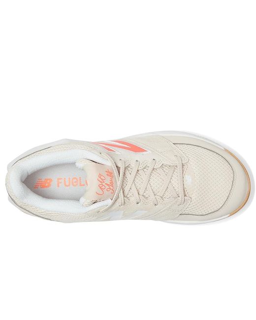 New Balance White Coco Delray Tennis Shoes Skate Shoes Bisque/Urgent 10 D