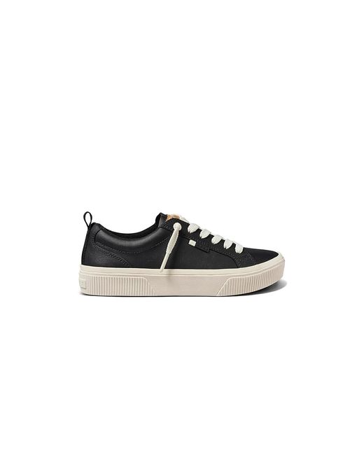 Reef Black Lay Day Dawn ( Leather) Shoes