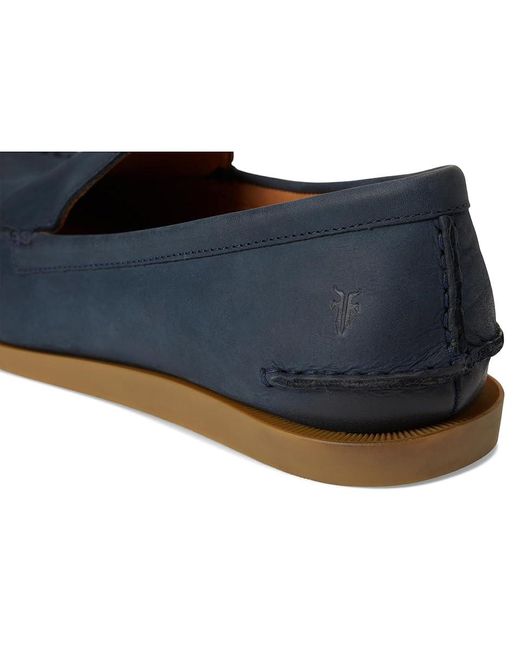 Frye Blue Mason Slip On Lace-Up Boots 12 D for men