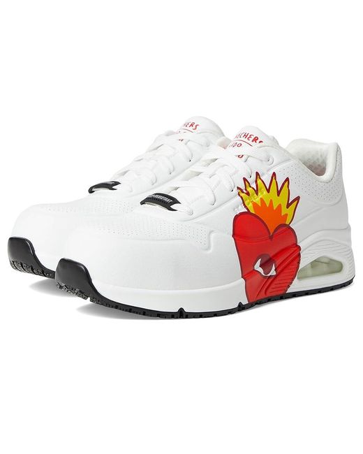 Skechers White Ricardo Cavolo Uno Sr
