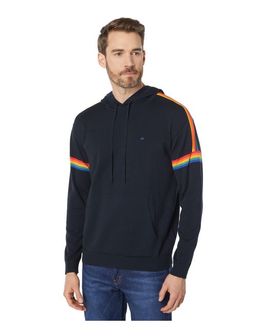 Outerknown Cotton Nostalgic Sweater Hoodie in Black for Men - Lyst